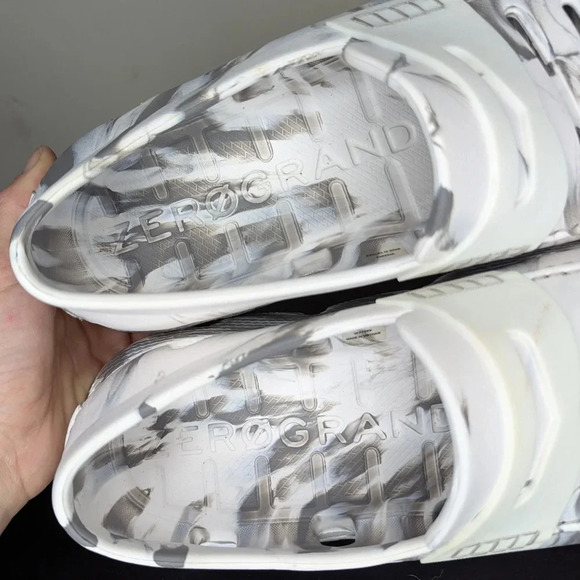 Cole Haan Zerogrand All Day Loafer Gray Titanium White Dove Rubber Men's 7 - Picture 9 of 12